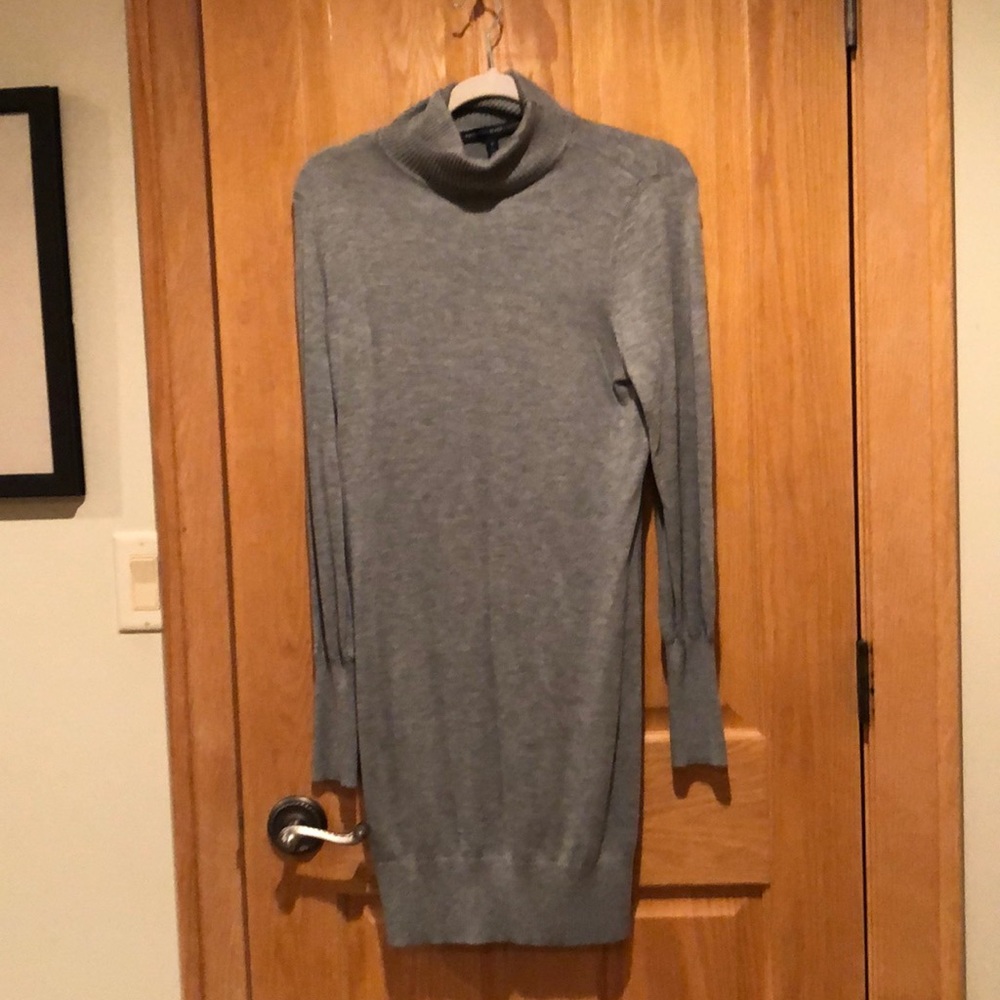 WHBM long sleeve sweater dress, like new.